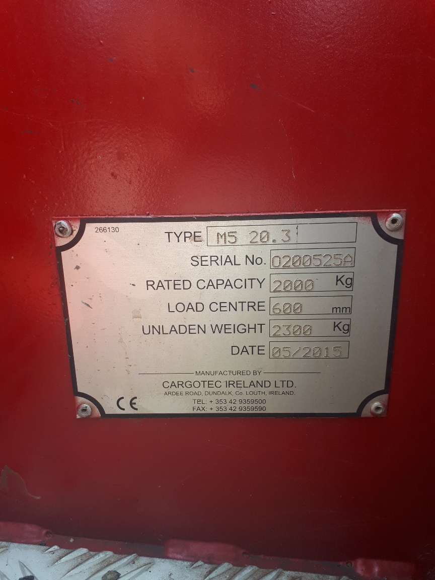 MOFFET M5 20.3 (2015) FORKLIFT FOR SALE IN PRETORI GAUTENG