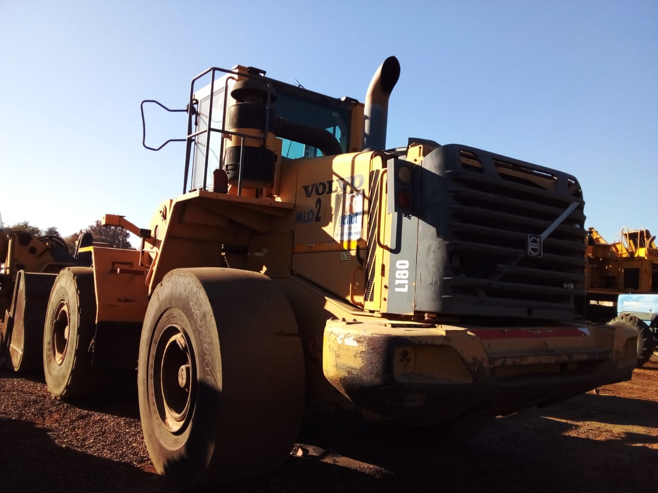 VOLVO L180F (2008) FRONT ENT LOADER FOR SALE IN PRETORIA GAUTENGS