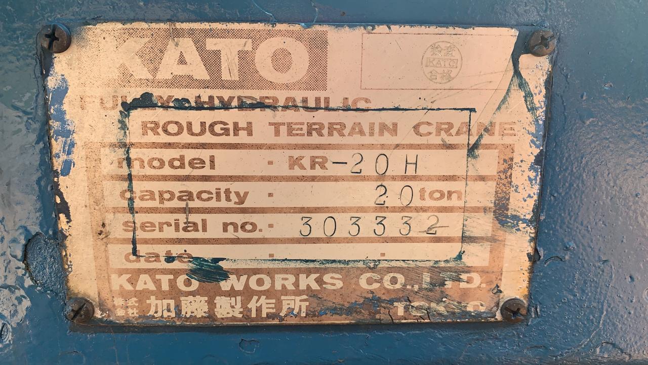 KATO ROUGH TERRAIN FOR SALE IN PRETORIA GAUTENG