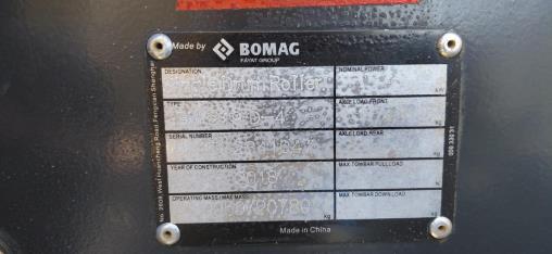 BOMAG BW219D-4 (2018) ROLLER FOR SALE IN PRETORIA