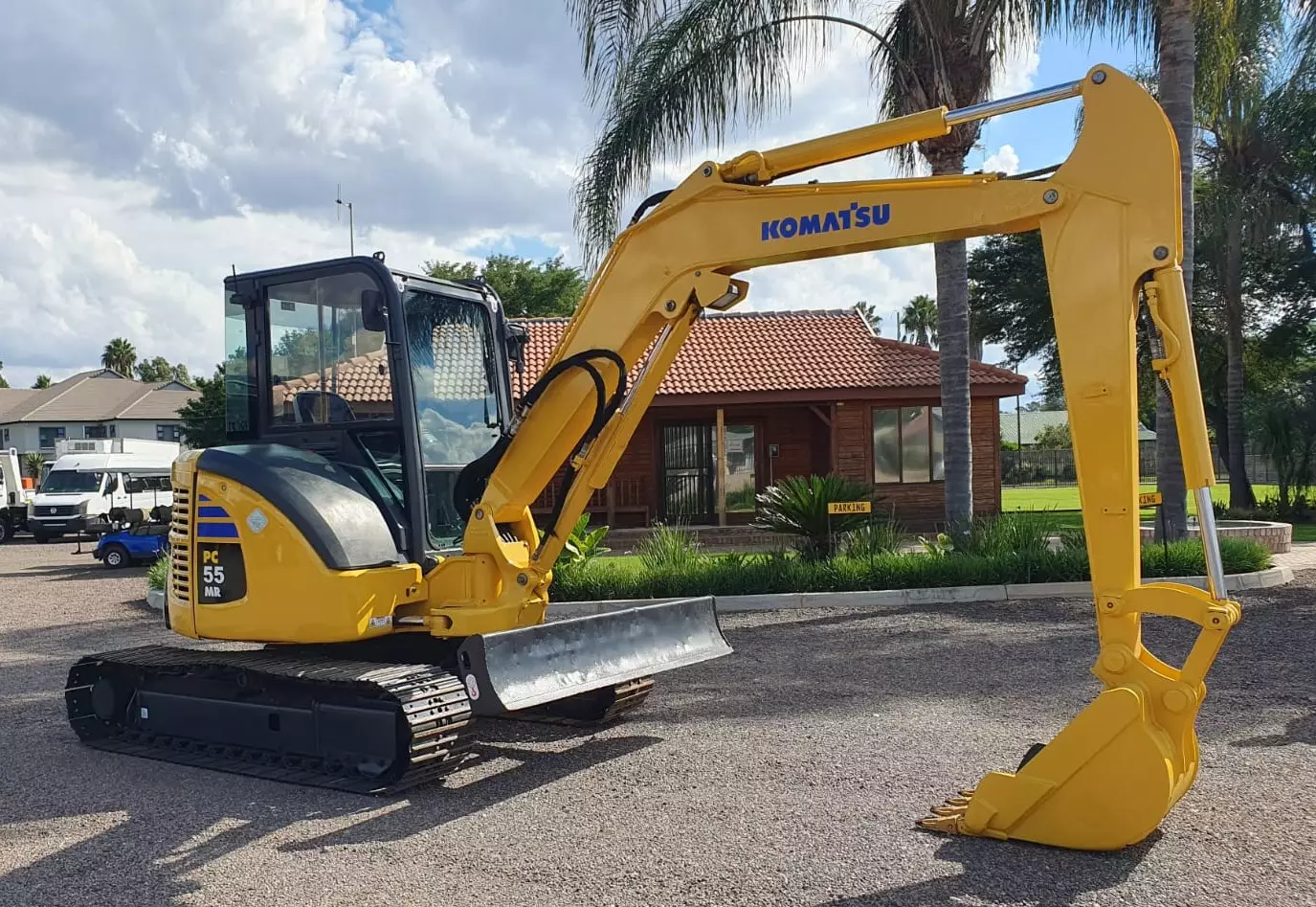 KOMATSU PC55MR (2018) EXCAVATOR FOR SALE IN PRETORIA GAUTENG